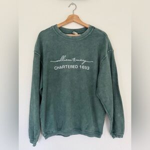 William & Mary Mineral Wash Sweatshirt